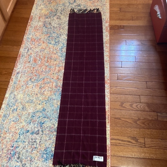 Peter James Pure Cashmere Scarf - Picture 4 of 6